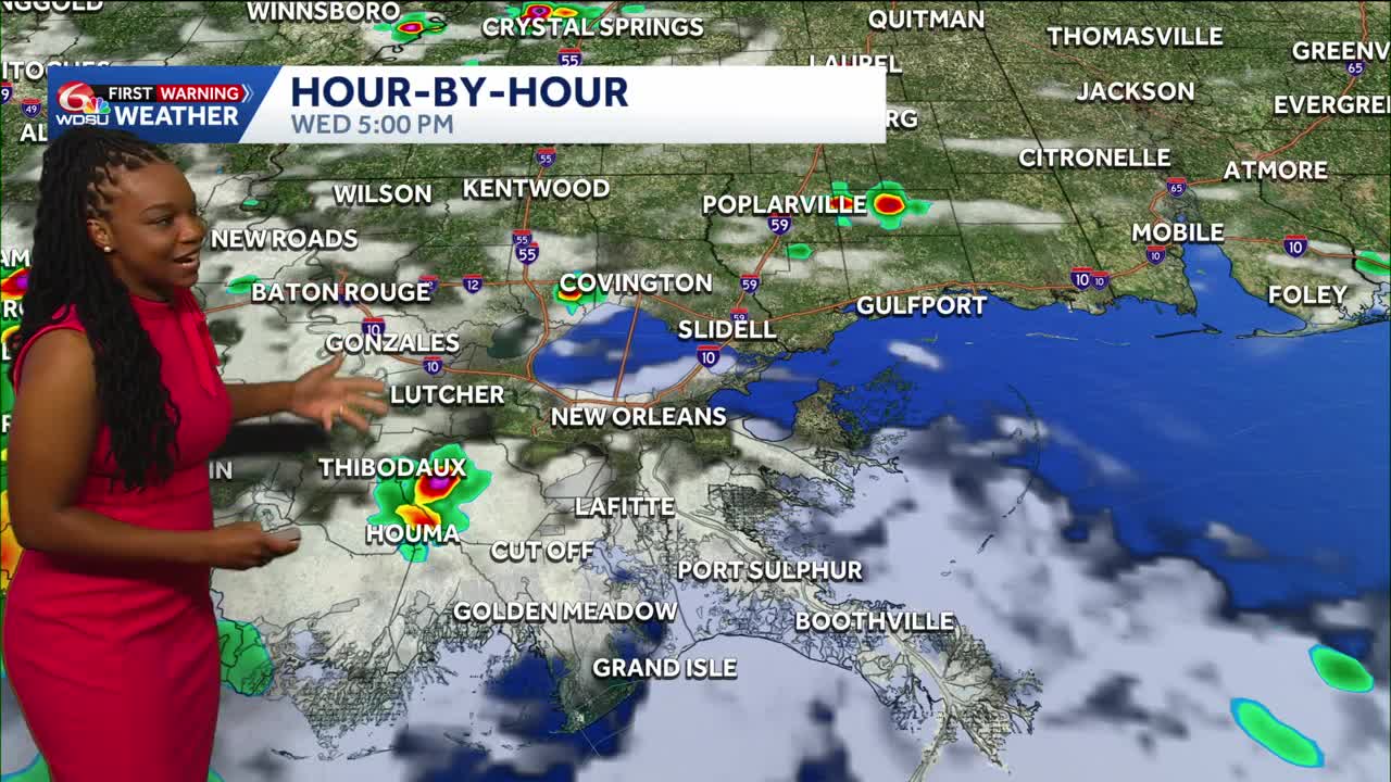 Impact Day: Heat and storms continue in your Wednesday New Orleans forecast