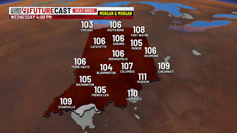 Extreme heat peaks before holiday weekend storms | July 1, 2026