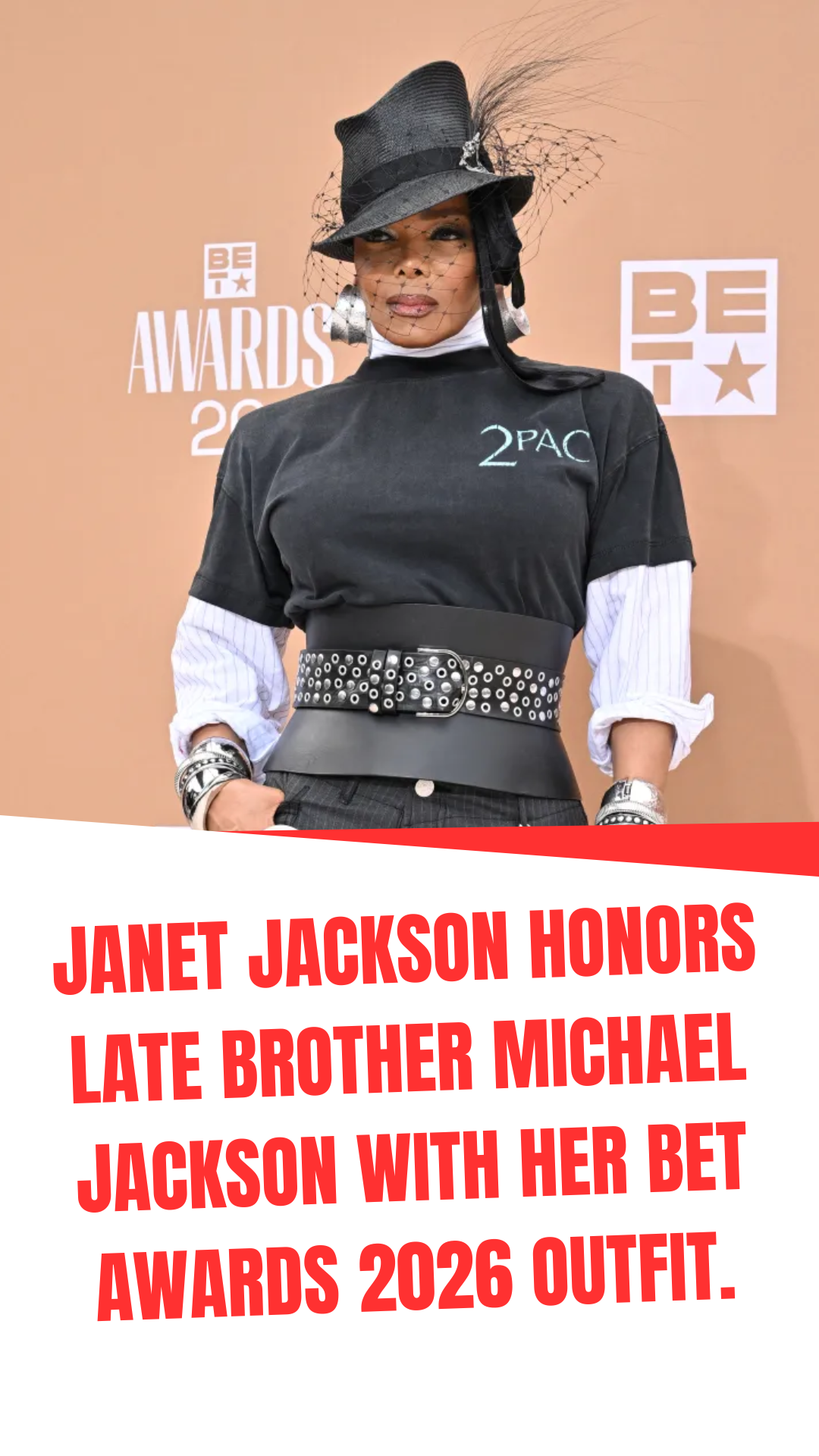 Janet Jackson honors late brother Michael Jackson with her BET Awards ...