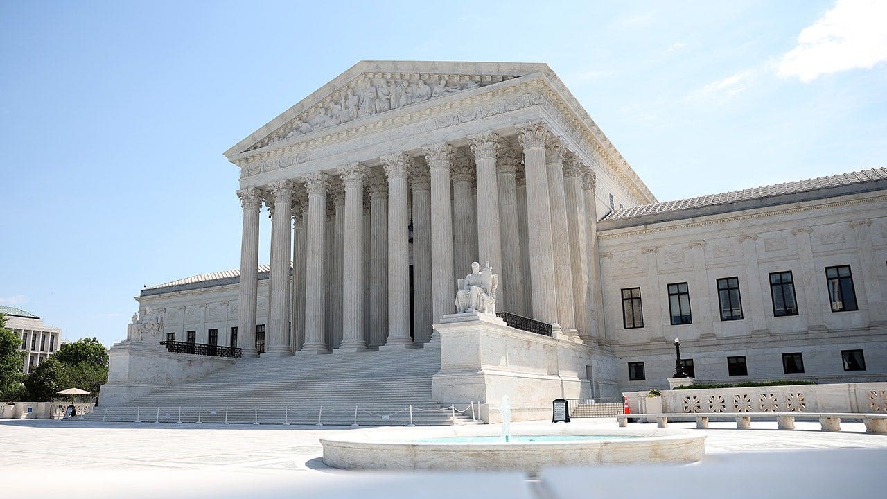 The U.S Supreme Court is seen on June 25, 2026 in Washington, DC.