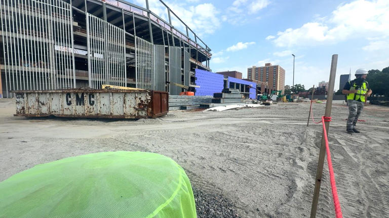 Augusta’s new arena reaches major construction milestone