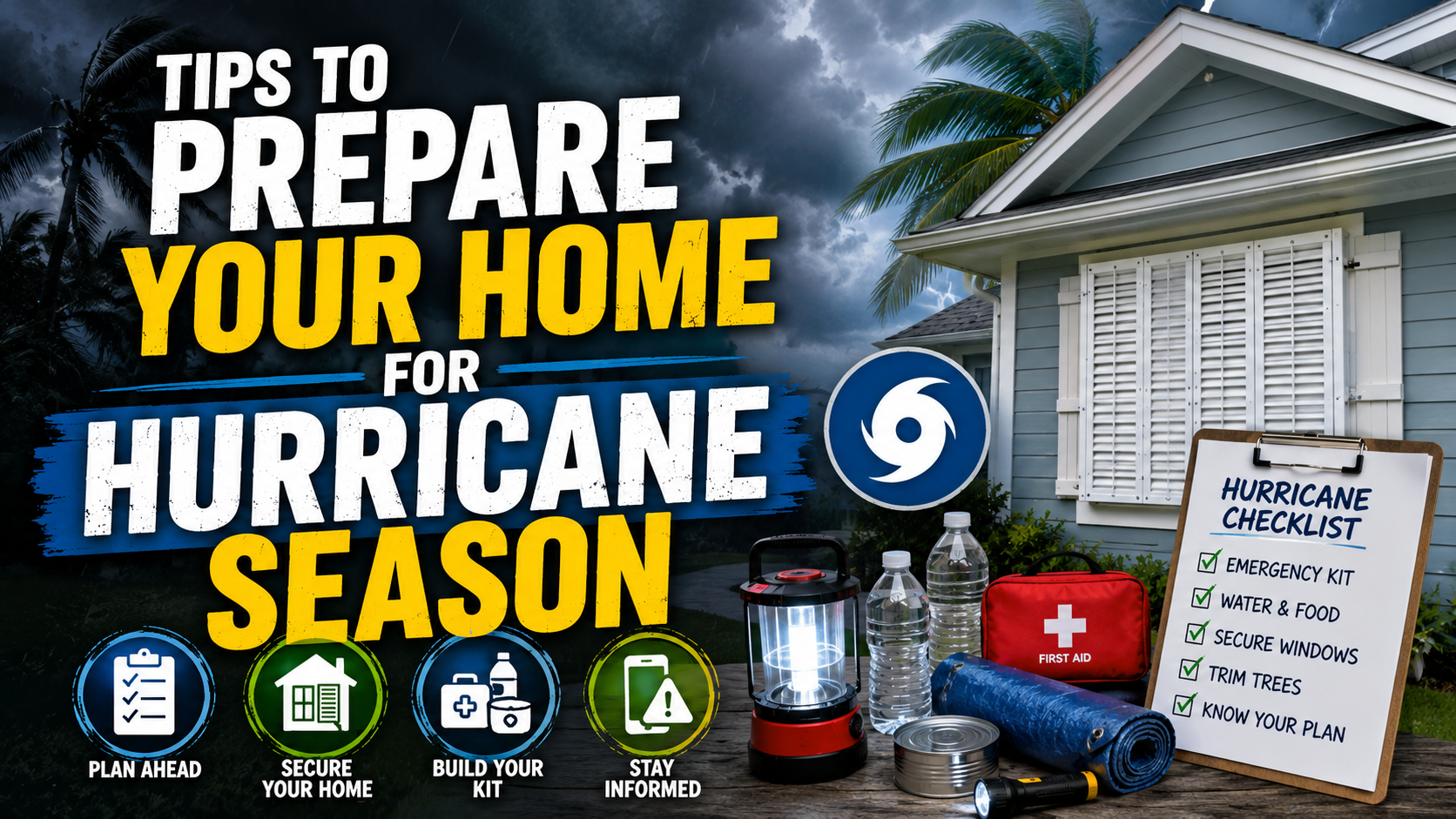 Tips to prepare your home for hurricane season
