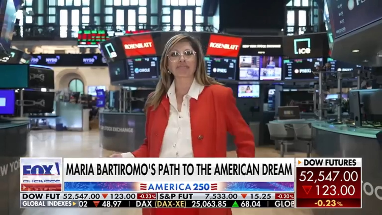 Maria Bartiromo's personal and professional path to the American dream