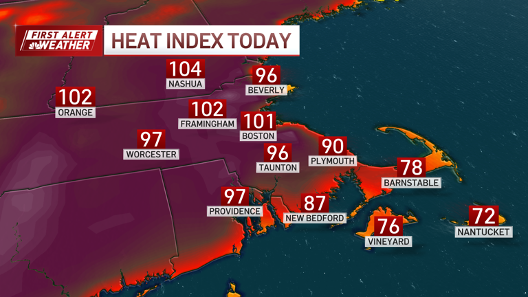 First alert: Heat wave starts today, record temps in Boston tomorrow