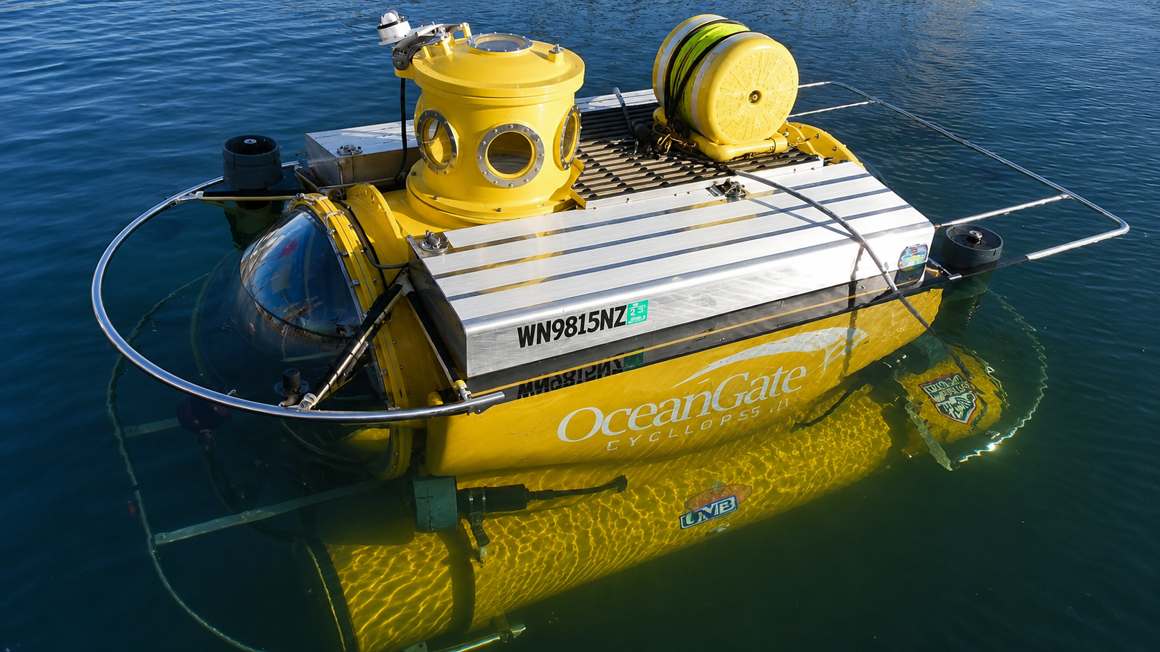 Five people descended in this submarine - they were never seen again