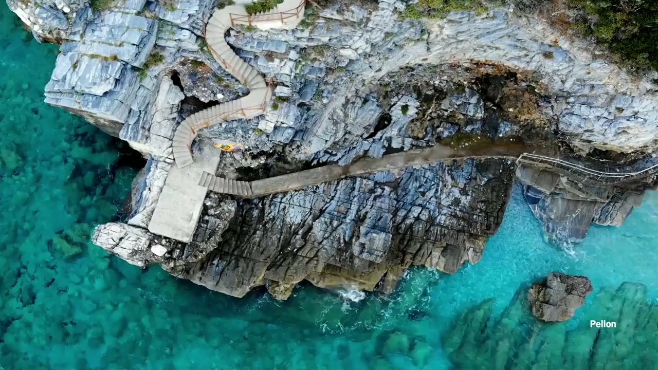 Drone views reveal the beauty of Greece's iconic islands