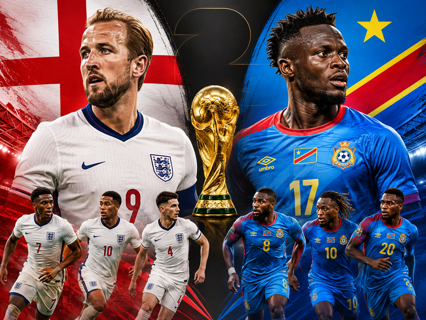 England vs DR Congo FIFA World Cup 2026: Head-to-head, match time, live ...