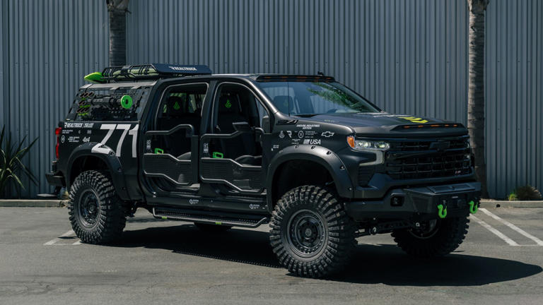Billionaire's one-off Chevy Silverado Z71 is cooler than most supercars