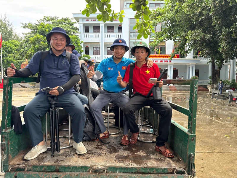Tác nghiệp ở Trường Sa là kỷ niệm đáng nhớ nhất trong đời làm báo