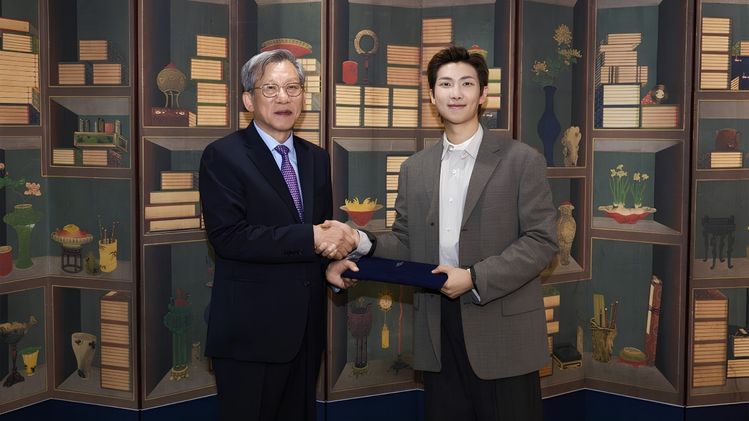BTS's RM becomes the National Museum of Korea's first-ever global ambassador