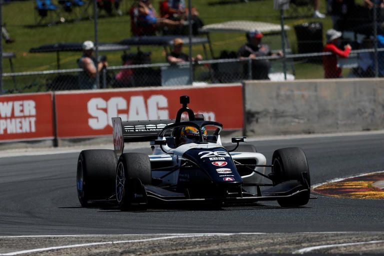 Lochie Hughes gives Andretti milestone win in Road America Indy NXT race