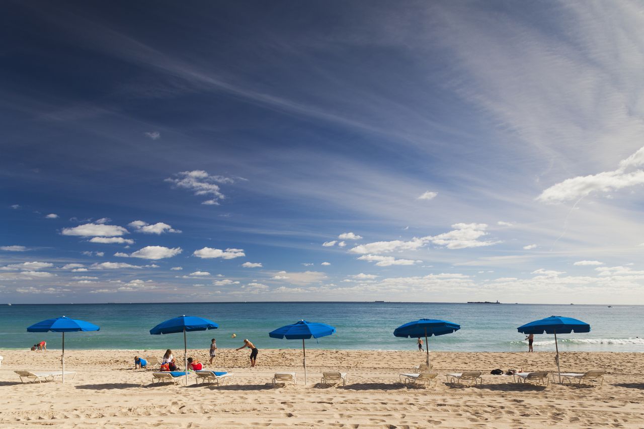 USA, Florida, Fort Lauderdale, Fort Lauderdale Beach