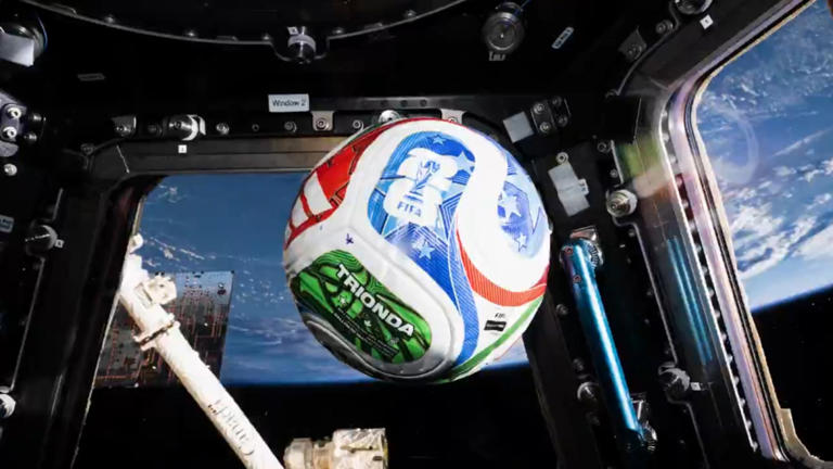 NASA takes 2026 FIFA WC ball 'Trionda' to space to study 'centre of ...