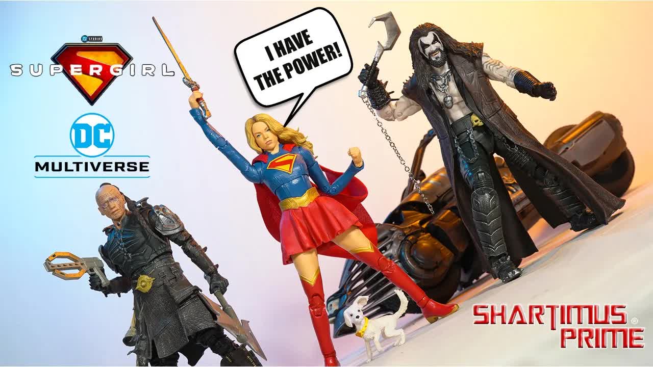 DC Multiverse Supergirl 2026 movie Krem, Lobo & Spacehog deluxe ...