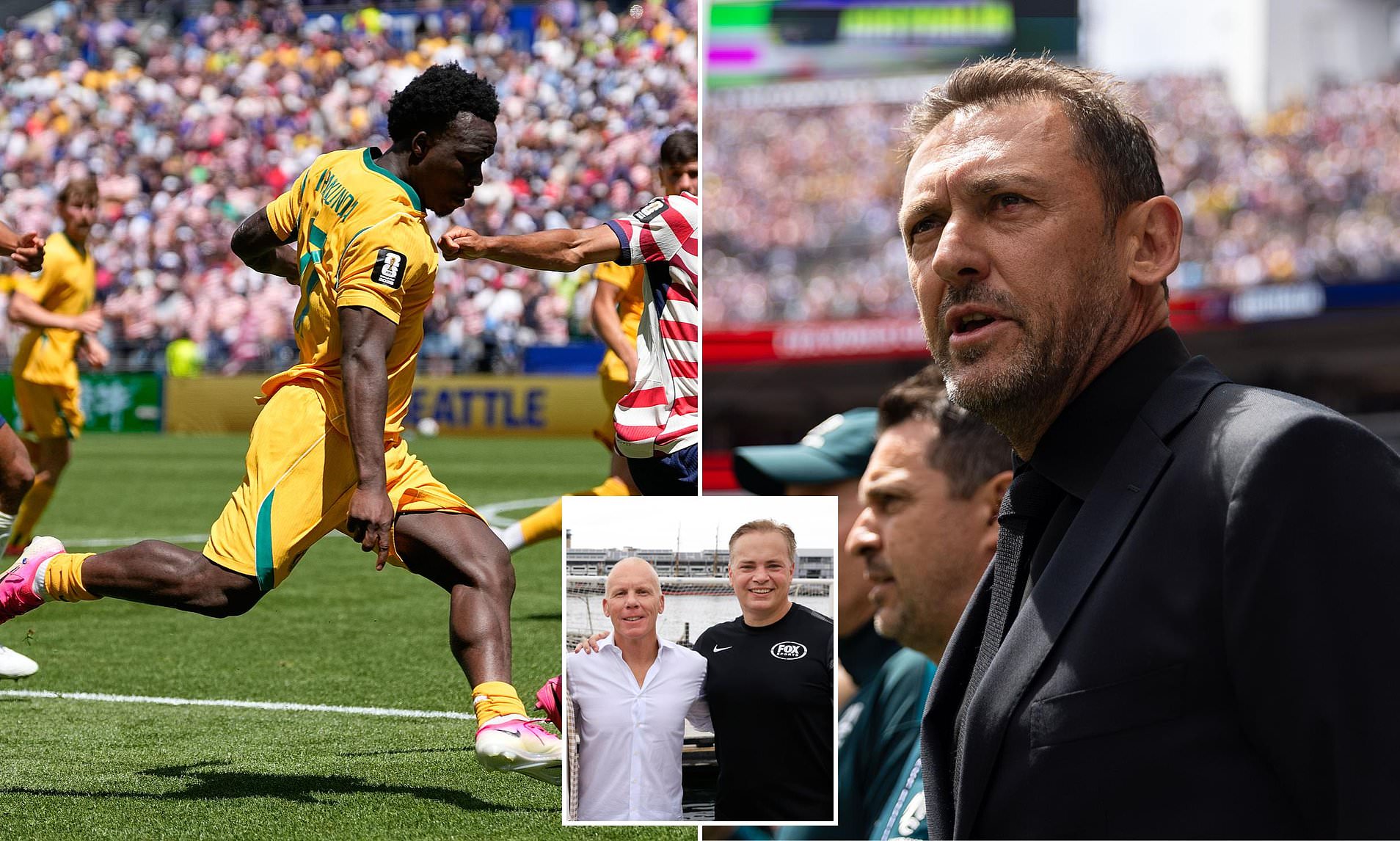 Socceroos legends explain why Aussies lost match to USA before it had even started