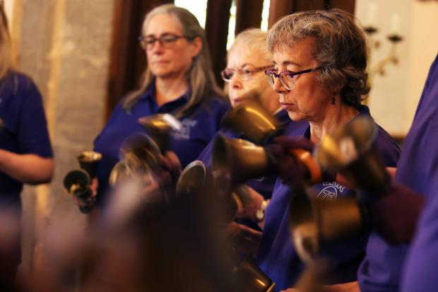 Oxfordshire bell ringers group celebrates its diamond year
