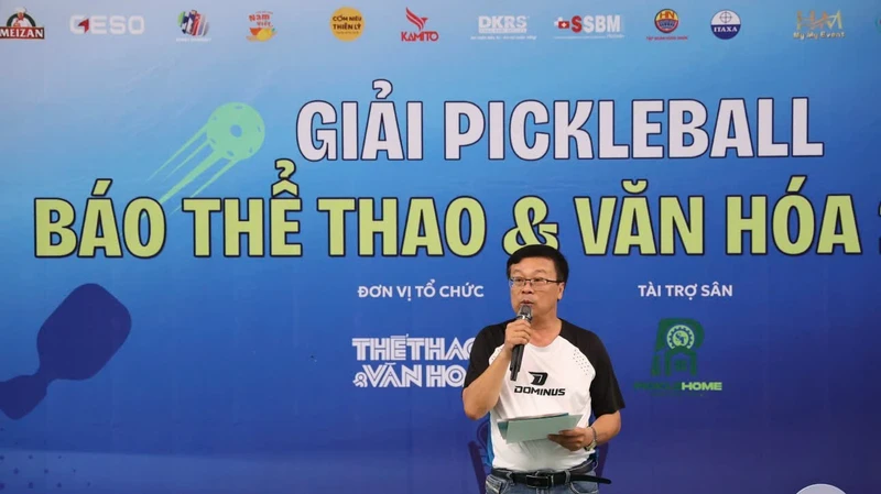 Giải pickleball Báo Thể thao & Văn hóa 2026: Lan tỏa tinh thần thể thao và kết nối cộng đồng báo chí - nghệ sĩ - doanh nhân