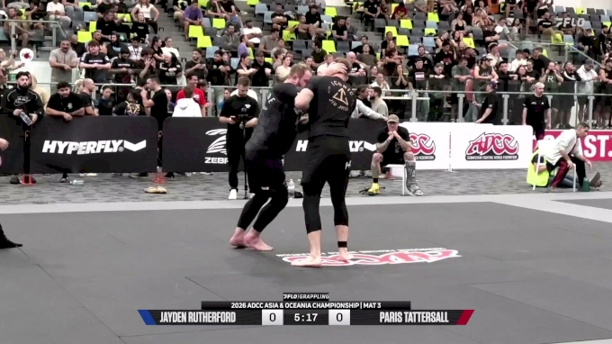 Paris Tattersall vs Jayden Rutherford 2026 ADCC Asia & Oceania ...