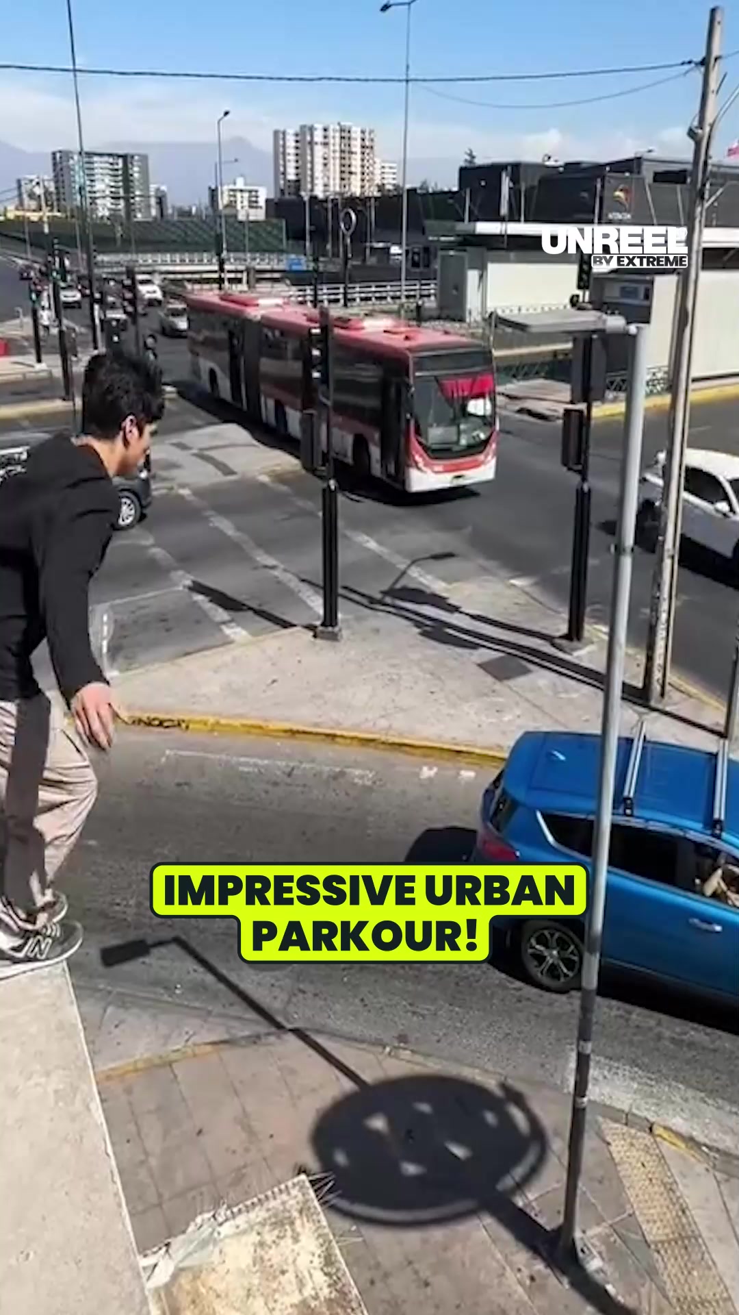 Eduardo’s extreme urban parkour: precision jumps & street acrobatics in ...