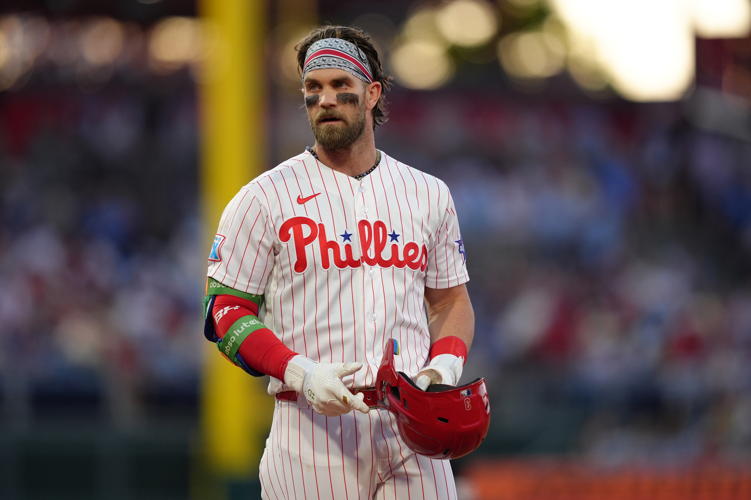 Bryce Harper explains adjustment before hitting for cycle