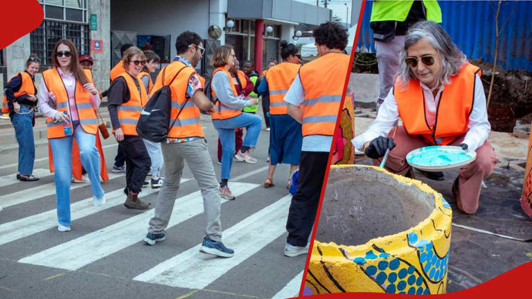 Nairobi opens global climate conference with community street-art ...