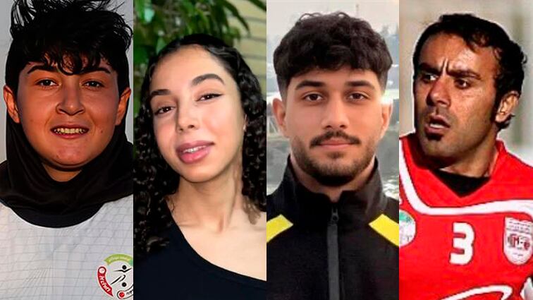 Memory of Iranian footballers killed in anti-government protests casts ...