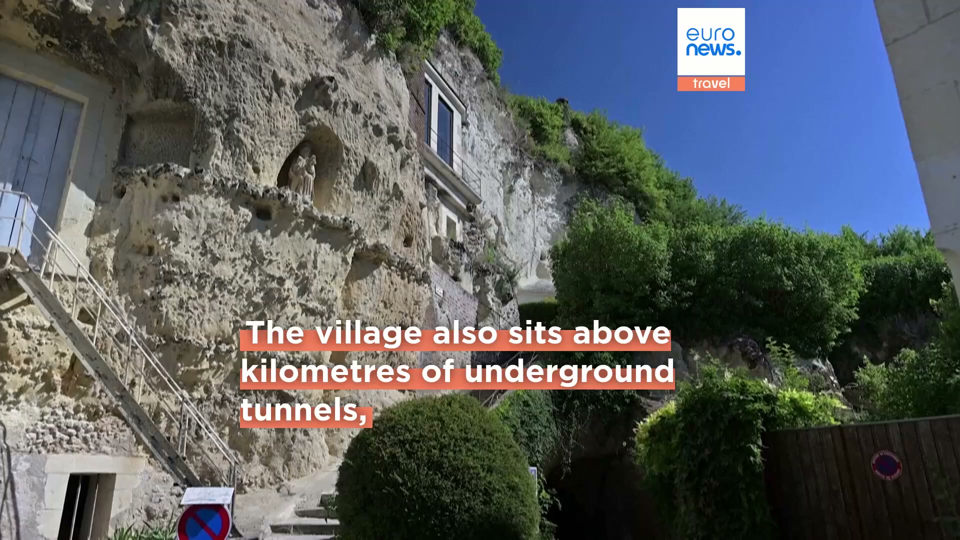 This cave village in France offers a natural escape from extreme heat