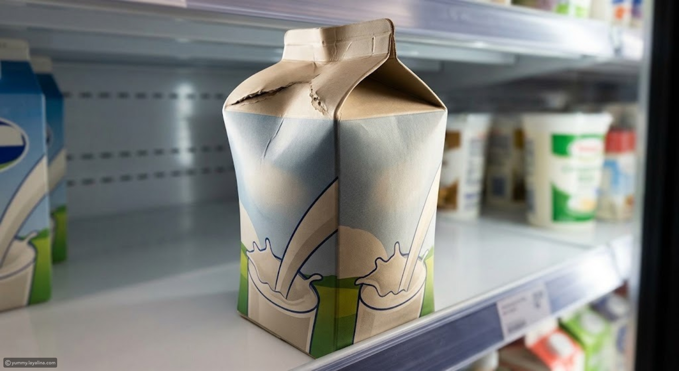 Before buying milk, check the carton for hidden warning sign