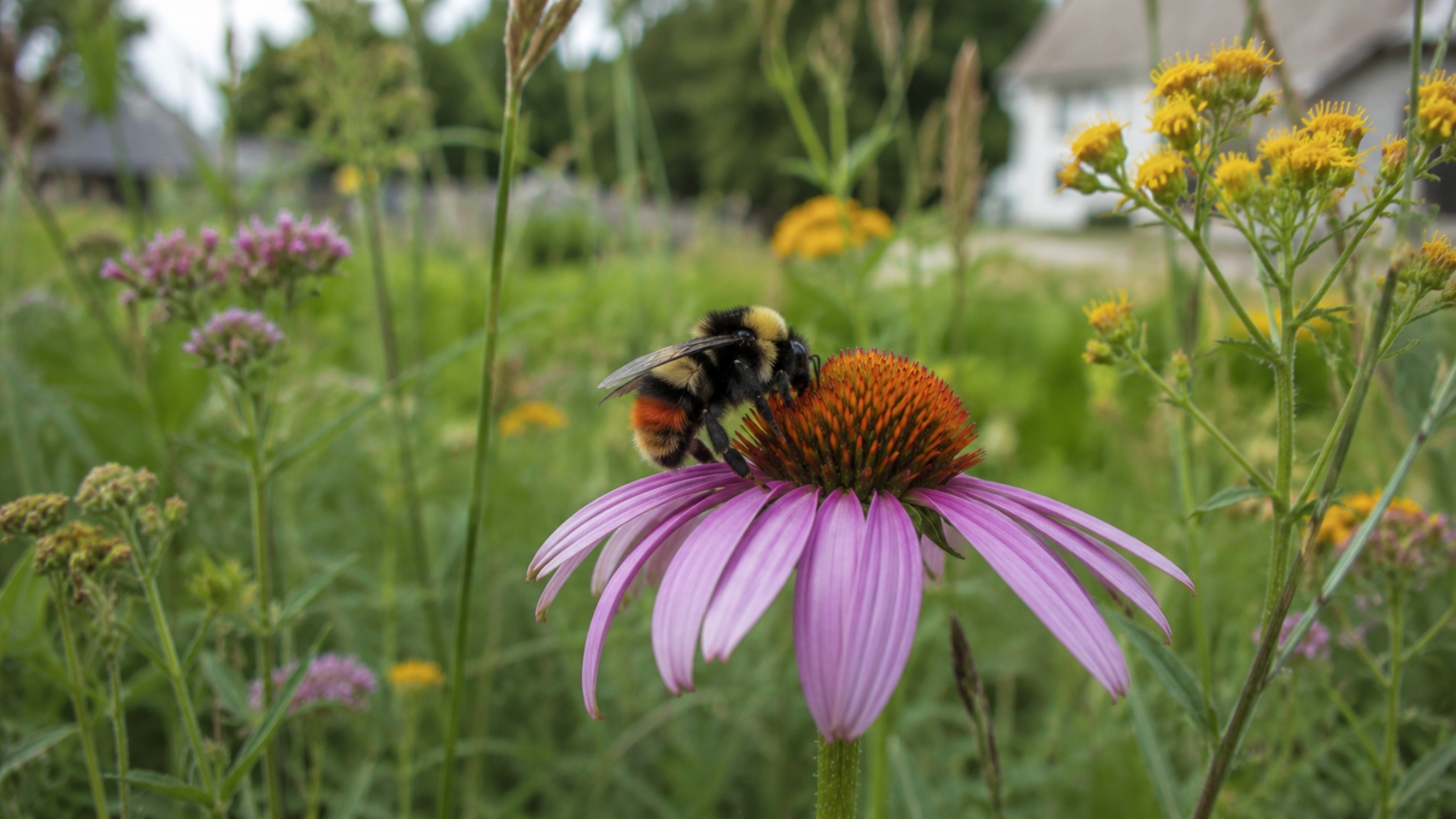 The rusty patched bumble bee has gained major critical habitat protection