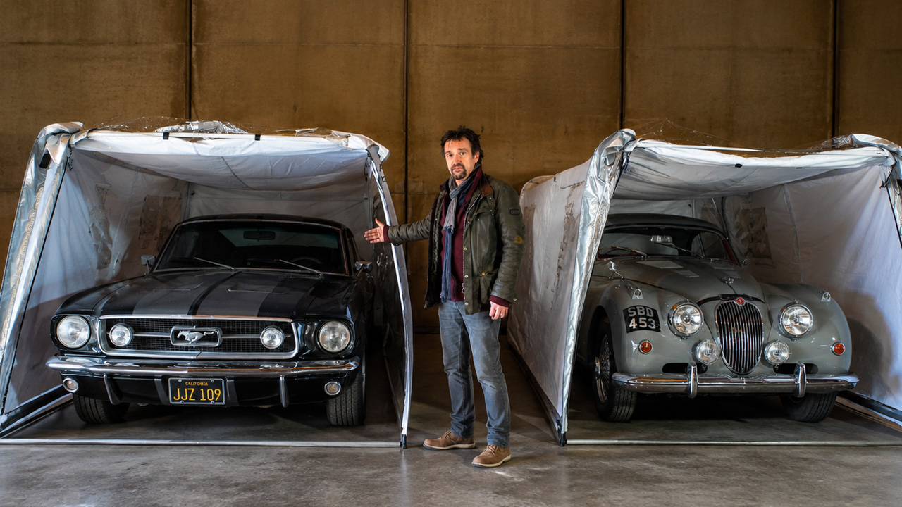 Richard Hammond opens his secret car barn