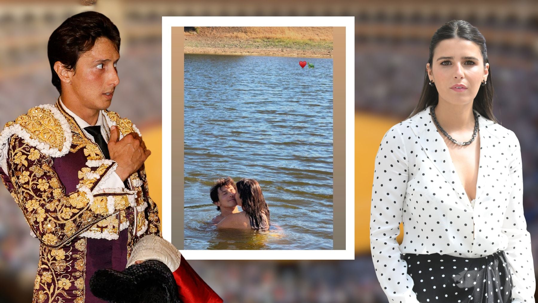 Tana Rivera y Roca Rey sellan su amor con un chapuzón de película