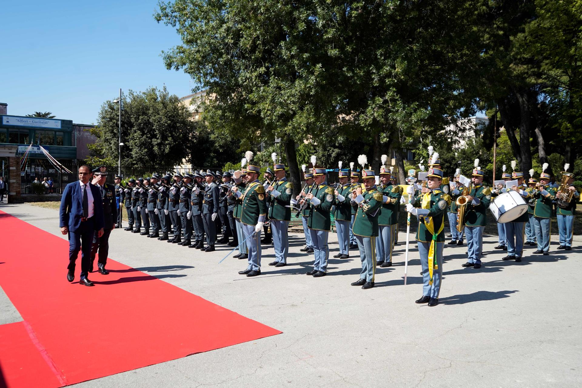 Guardia di Finanza a Foggia: il 252° anniversario e il messaggio di Mattarella
