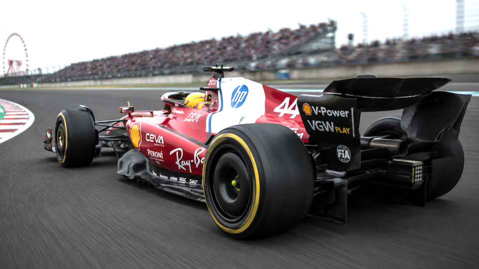Lewis Hamilton drives the new Ferrari SF-26 for the first time