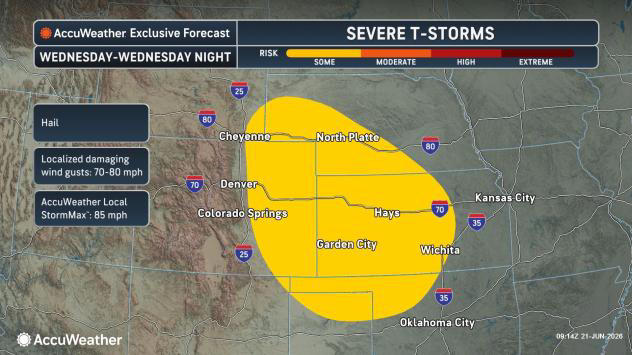 Severe thunderstorms, flood threat to persist across central, eastern US