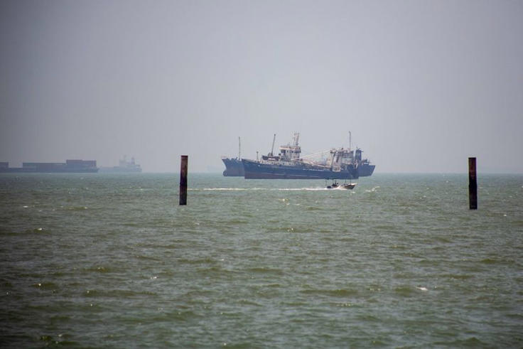 Vessel activity in the Strait of Hormuz