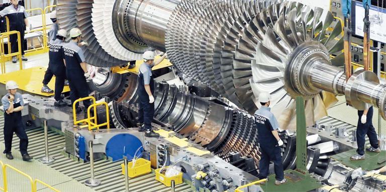 Doosan Enerbility targets 105 gas turbine orders by 2038