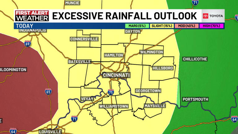 First Alert Weather Days: Tri-State under slight risk as storms ...