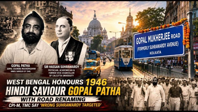 Kolkata honours 1946 Hindu saviour Gopal Patha with road renaming; CPI ...
