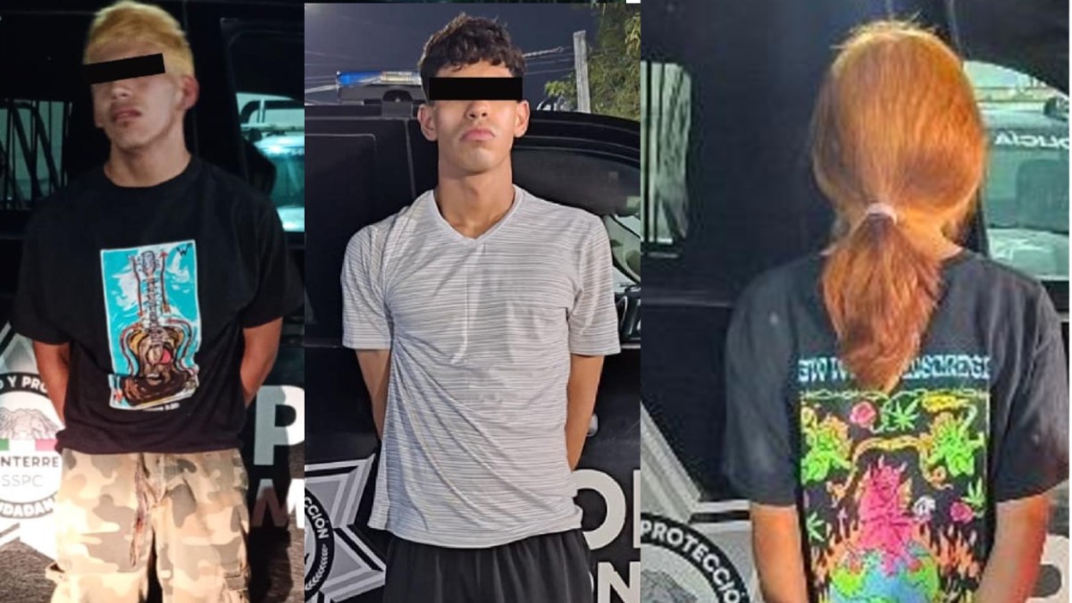 Detienen a dos hombres y una menor tras robo en tienda de conveniencia ...