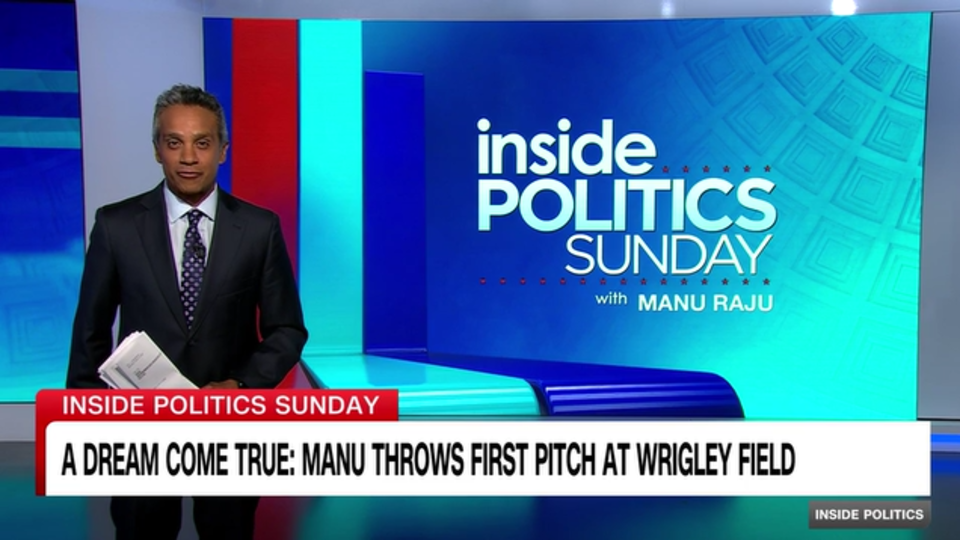 CNN anchor Manu Raju throw ceremonial first pitch at Chicago’s Wrigley ...