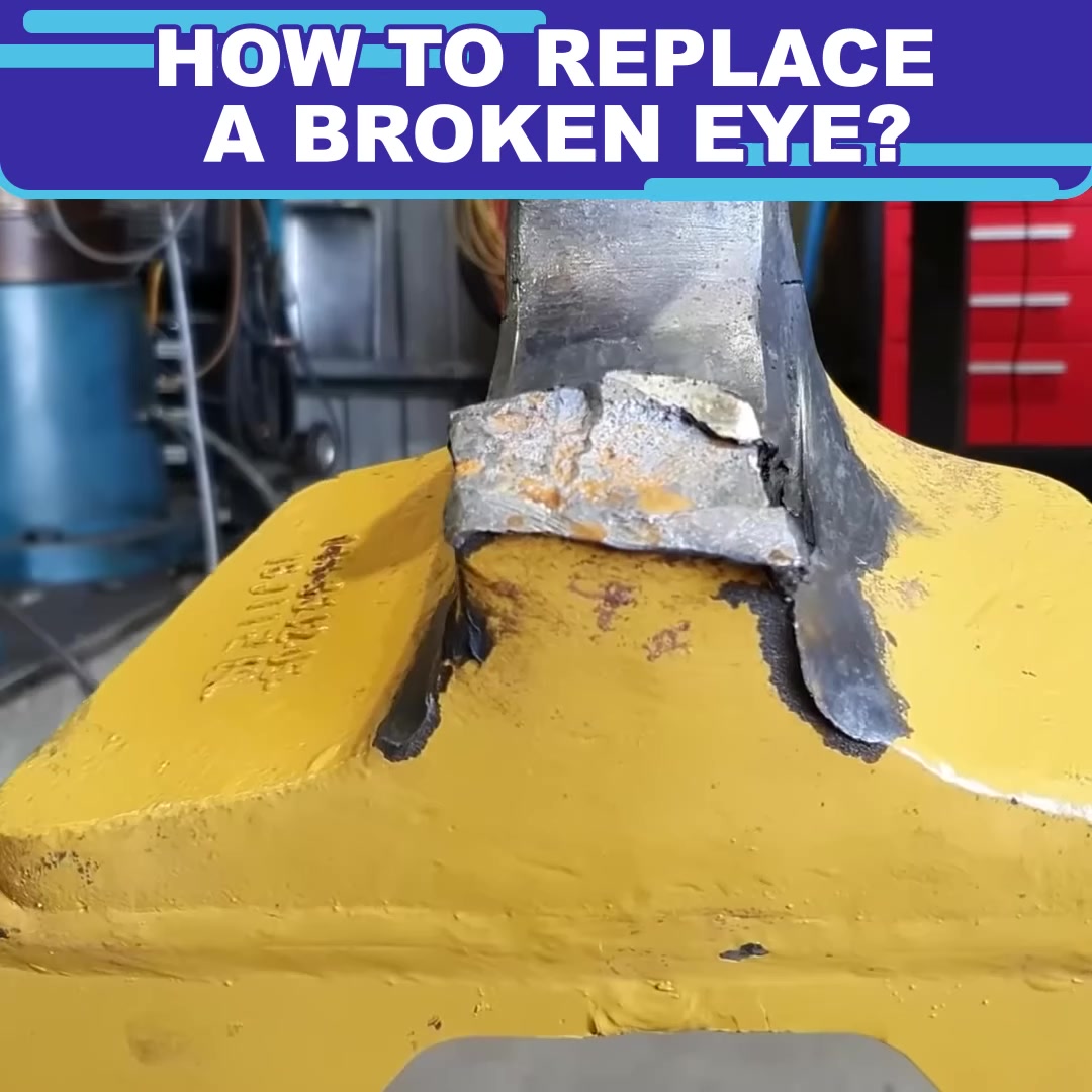 Repairing a bulldozer side arm