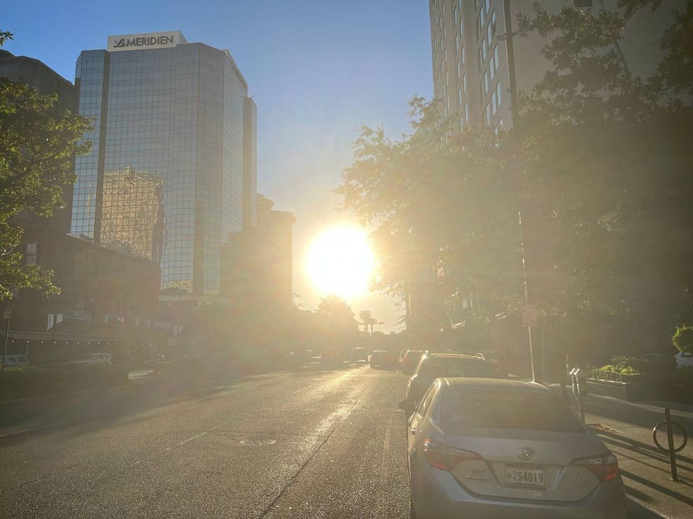 Heat, humidity, and low rain chances on tap this week
