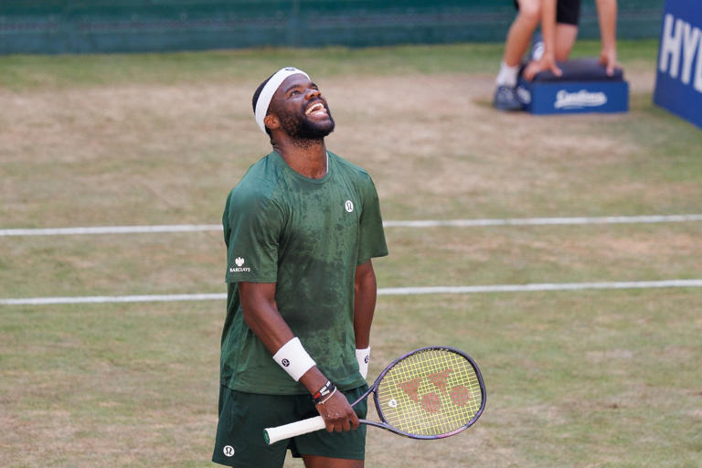 Tiafoe beats Fritz in all-American final to win on grass in Halle