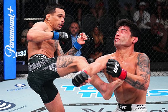 Christian Rodriguez credits late coach for spectacular finish at UFC ...