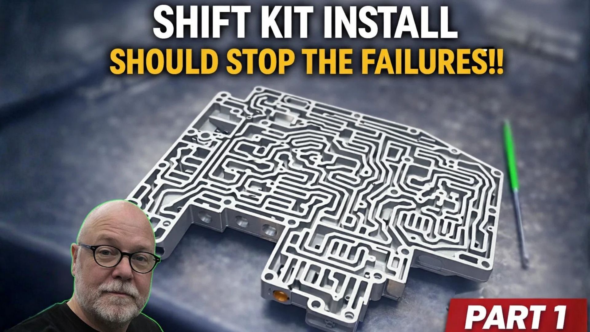Shift kit install that could save your transmission from failure part 1