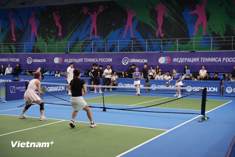 Pickleball lan tỏa tinh thần thể thao của người Việt Nam tại Nga