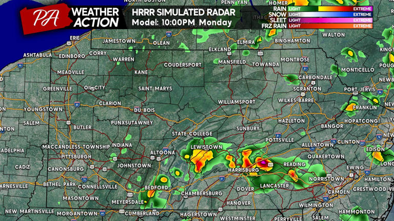 Damaging Winds & An Isolated Tornado Possible in Severe Storms Across ...
