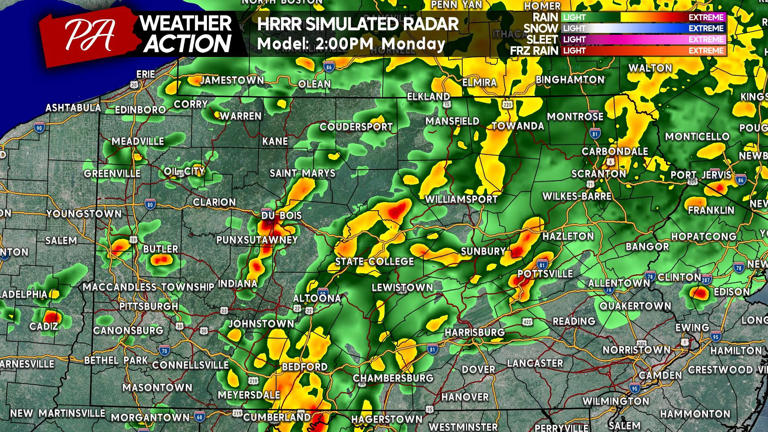 Damaging Winds & An Isolated Tornado Possible in Severe Storms Across ...