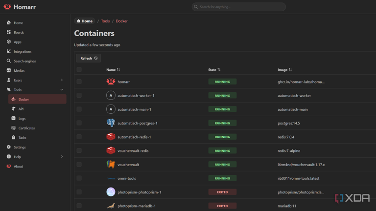 Homarr is packed with features, but Glance is what I actually use on my ...