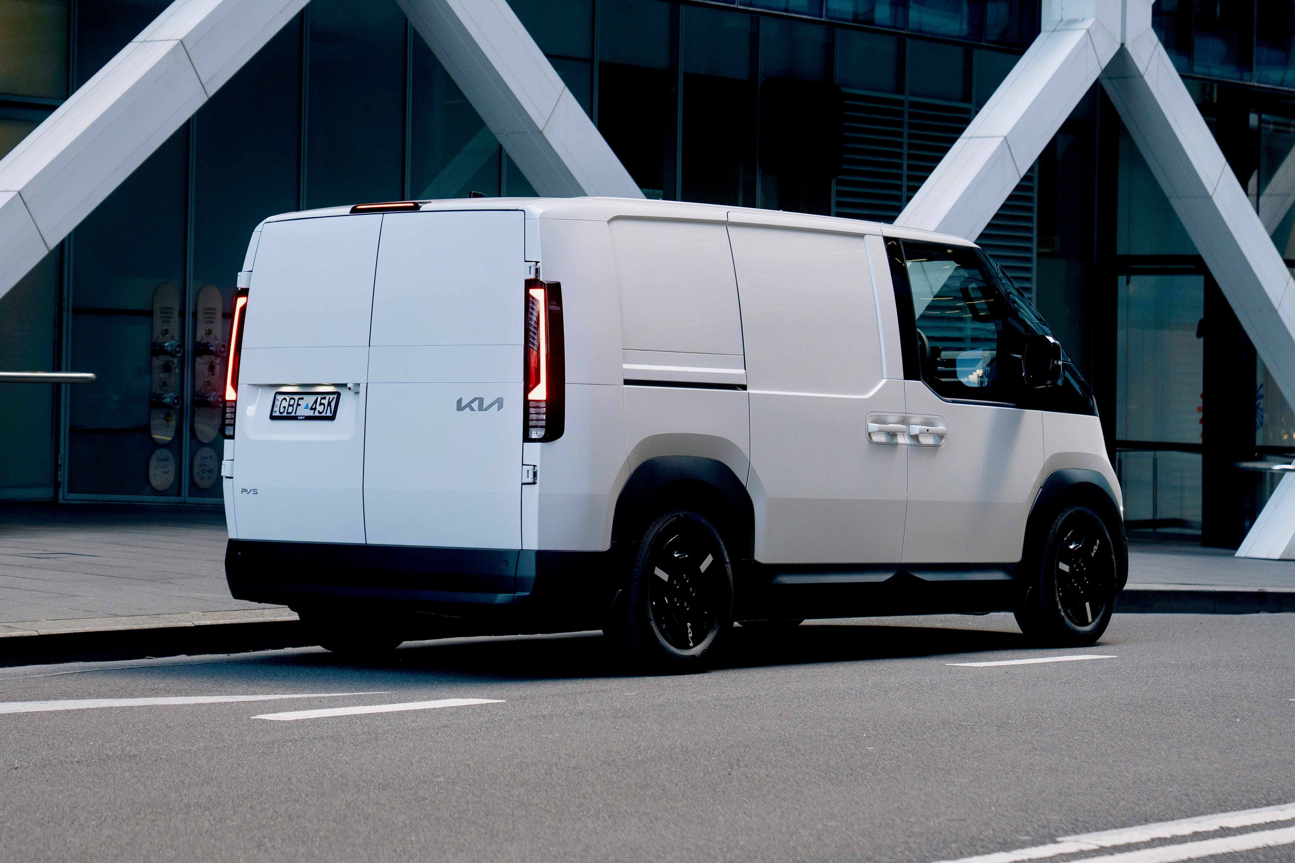 Kia sets modest sales target for its first EV delivery van despite ...